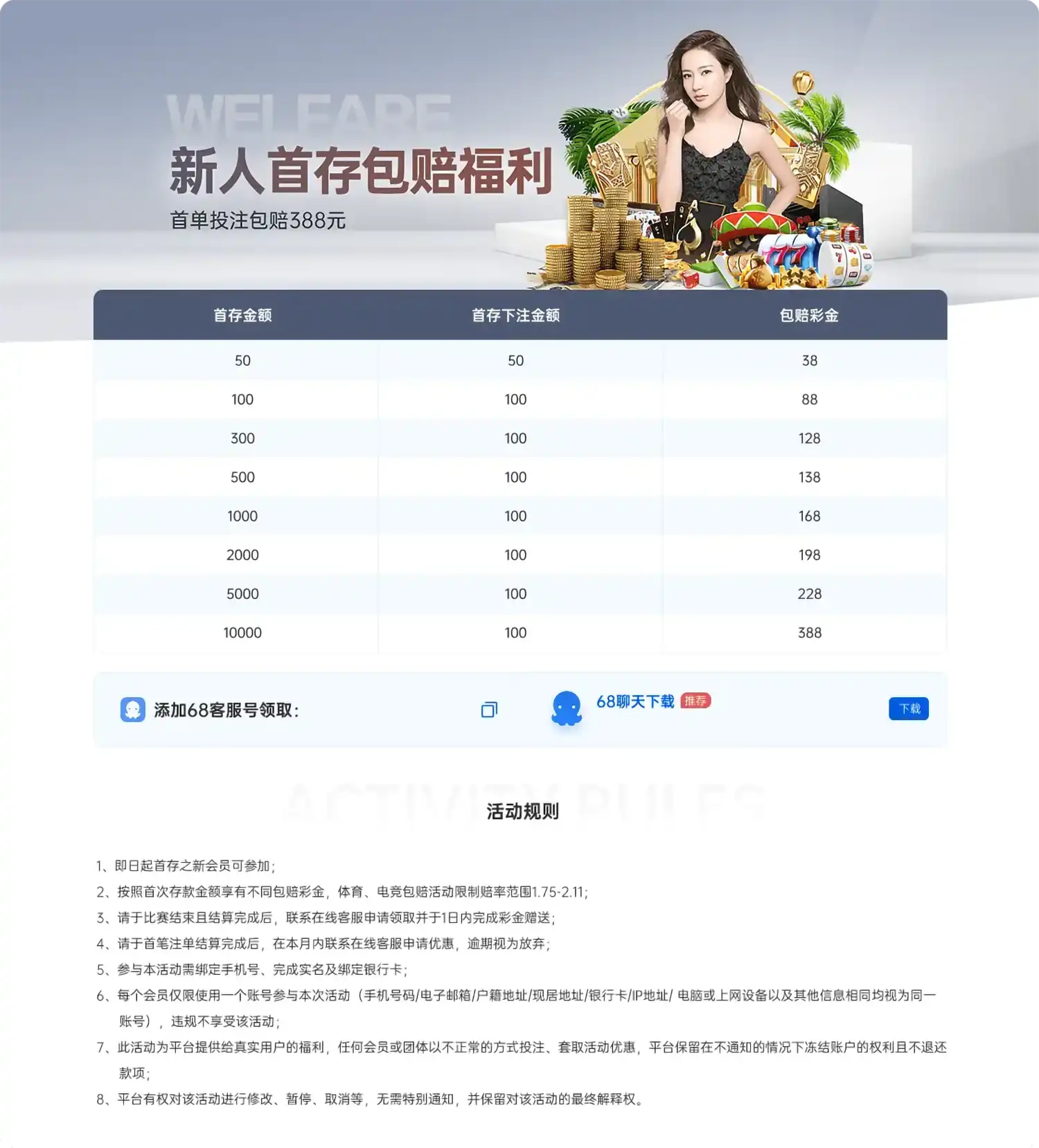 新人首存包赔福利(图1)